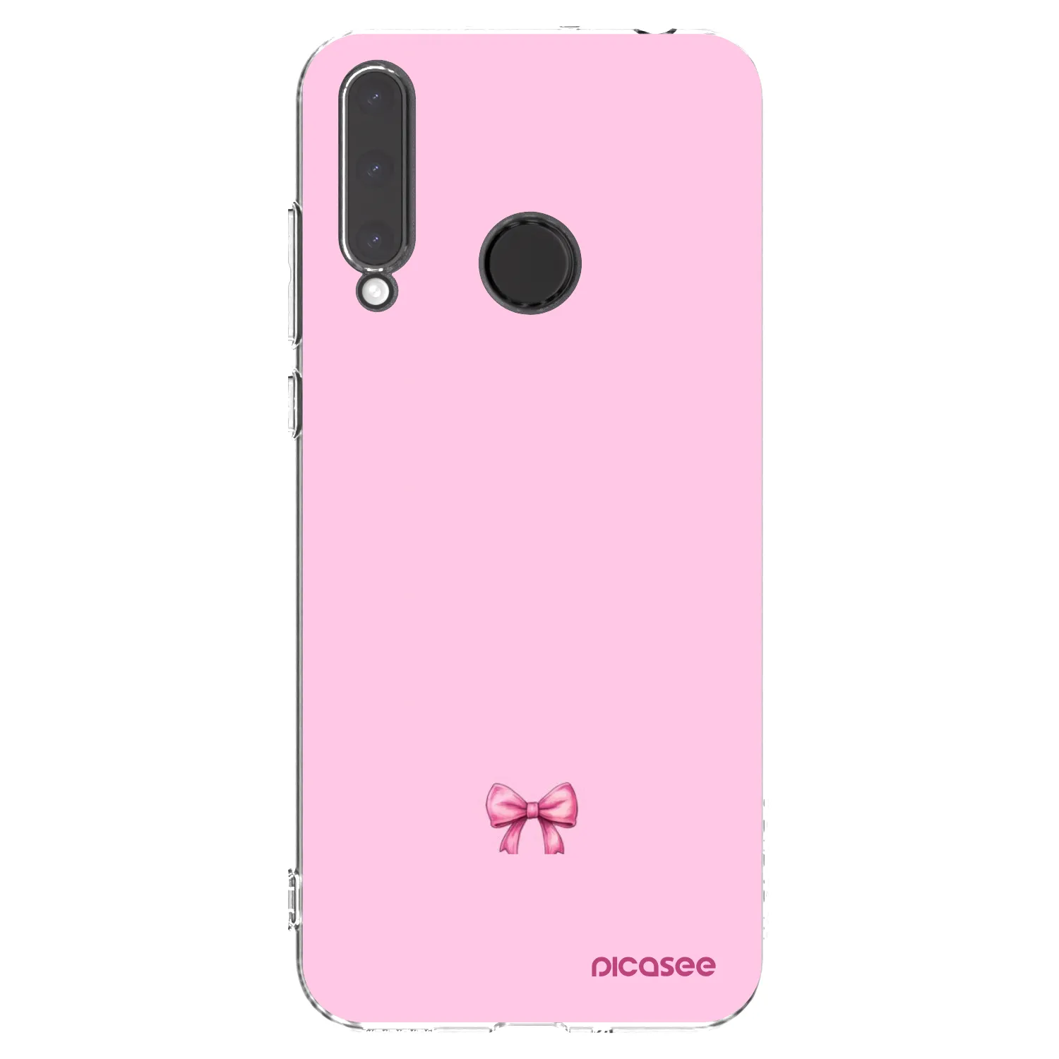 Picasee silikonski prozorni ovitek za Honor 20 Lite - Blush bow