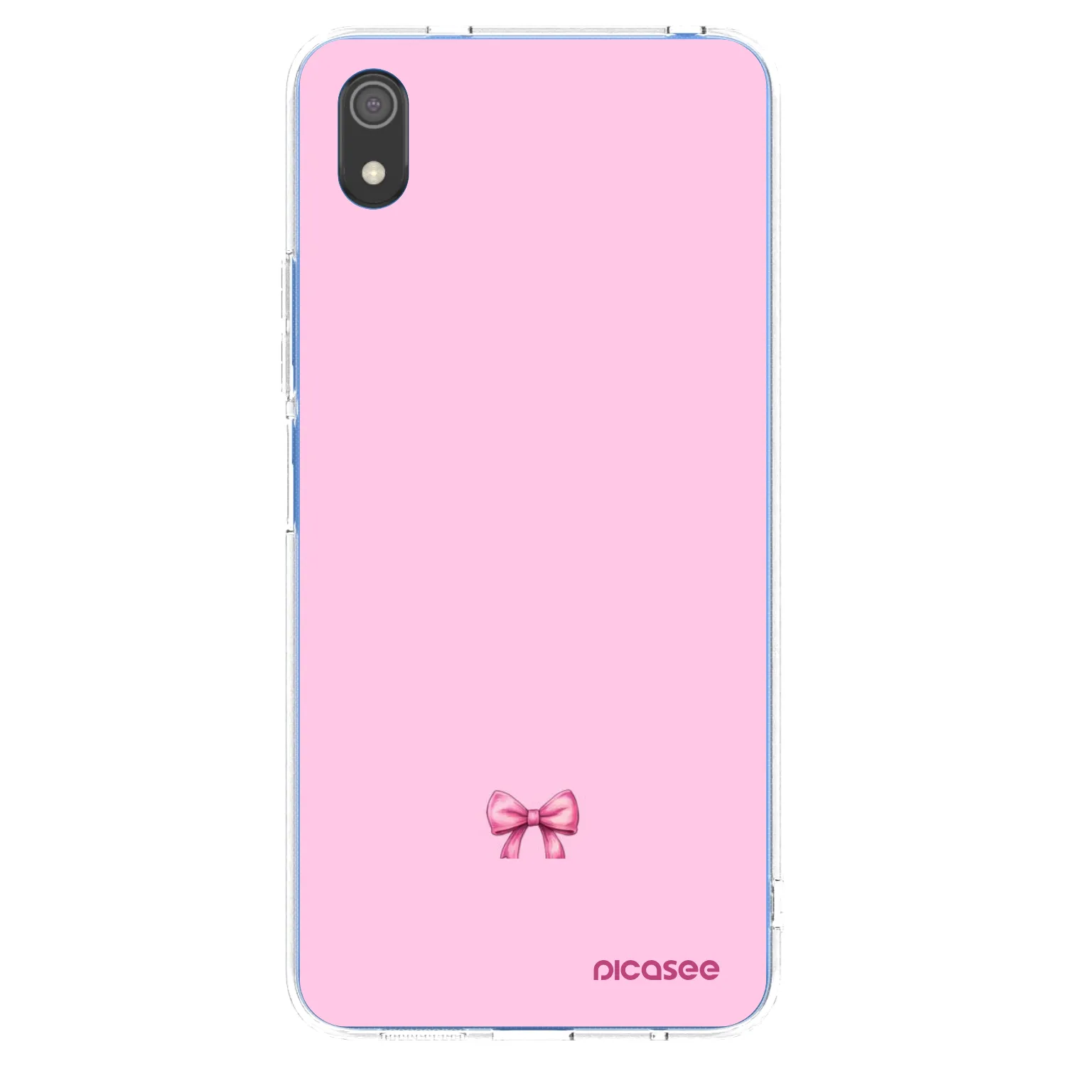 Picasee silikonski prozorni ovitek za Xiaomi Redmi 7A - Blush bow