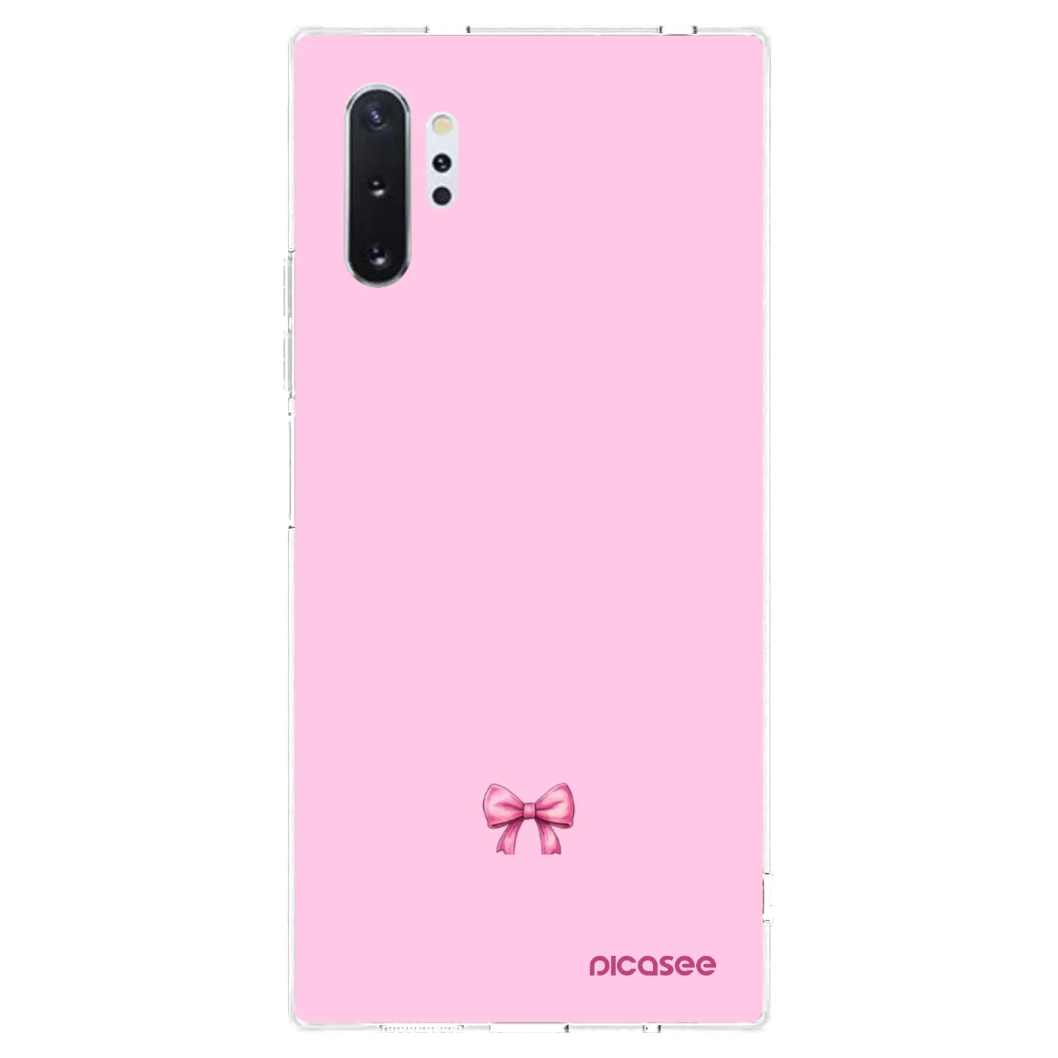 Picasee silikonski prozorni ovitek za Samsung Galaxy Note 10+ N975F - Blush bow