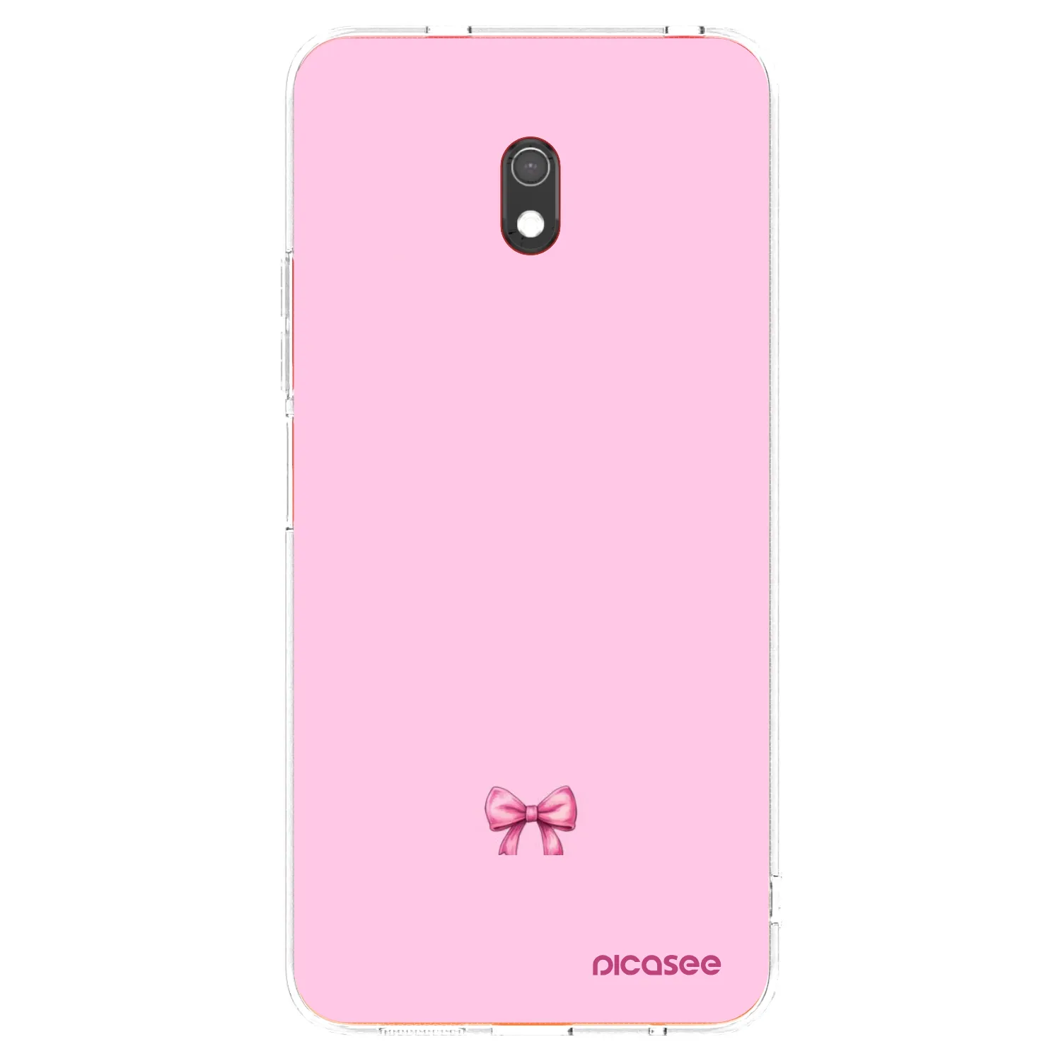 Picasee silikonski prozorni ovitek za Xiaomi Redmi 8A - Blush bow