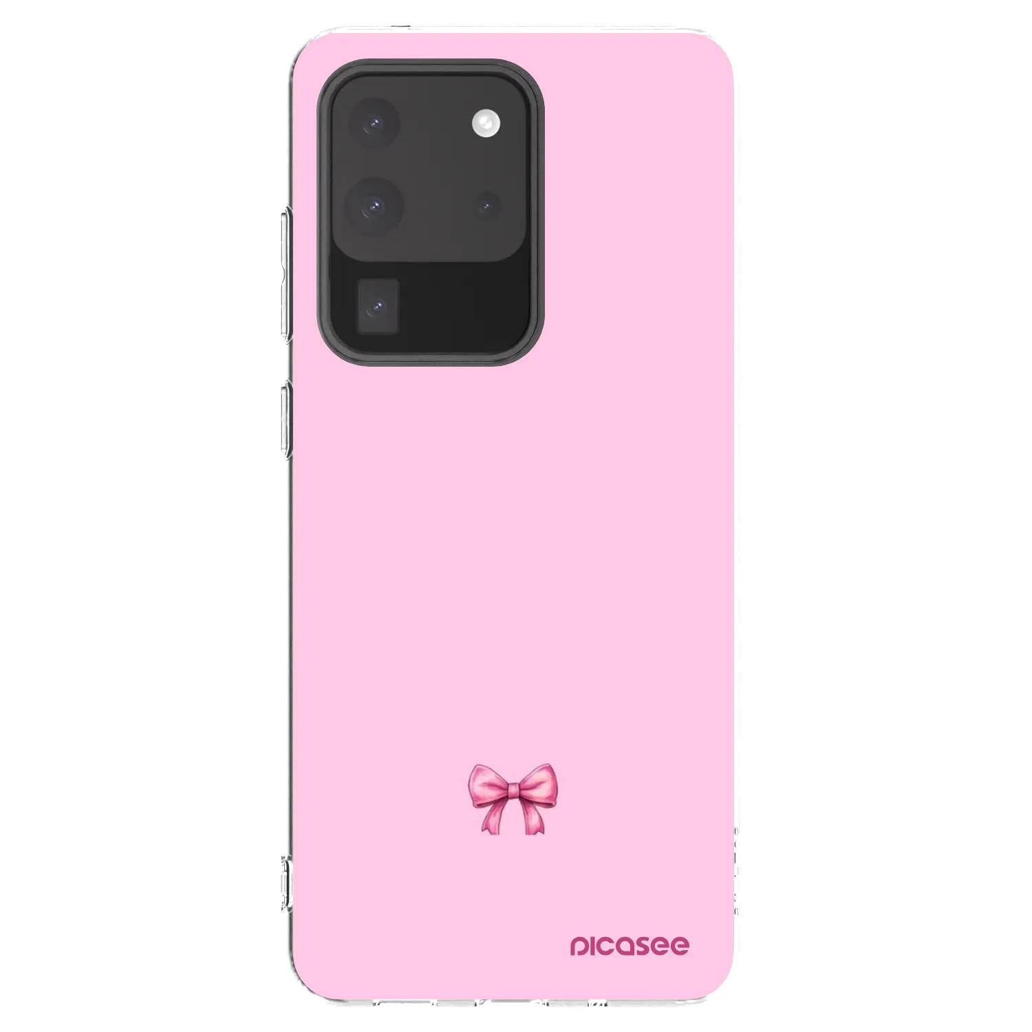 Picasee silikonski prozorni ovitek za Samsung Galaxy S20 Ultra 5G G988F - Blush bow