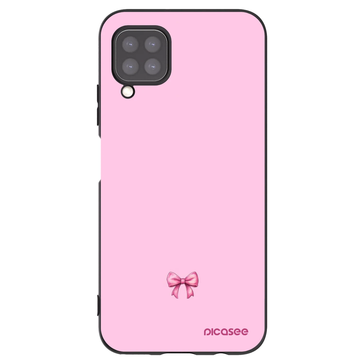 Picasee silikonski črni ovitek za Huawei P40 Lite - Blush bow