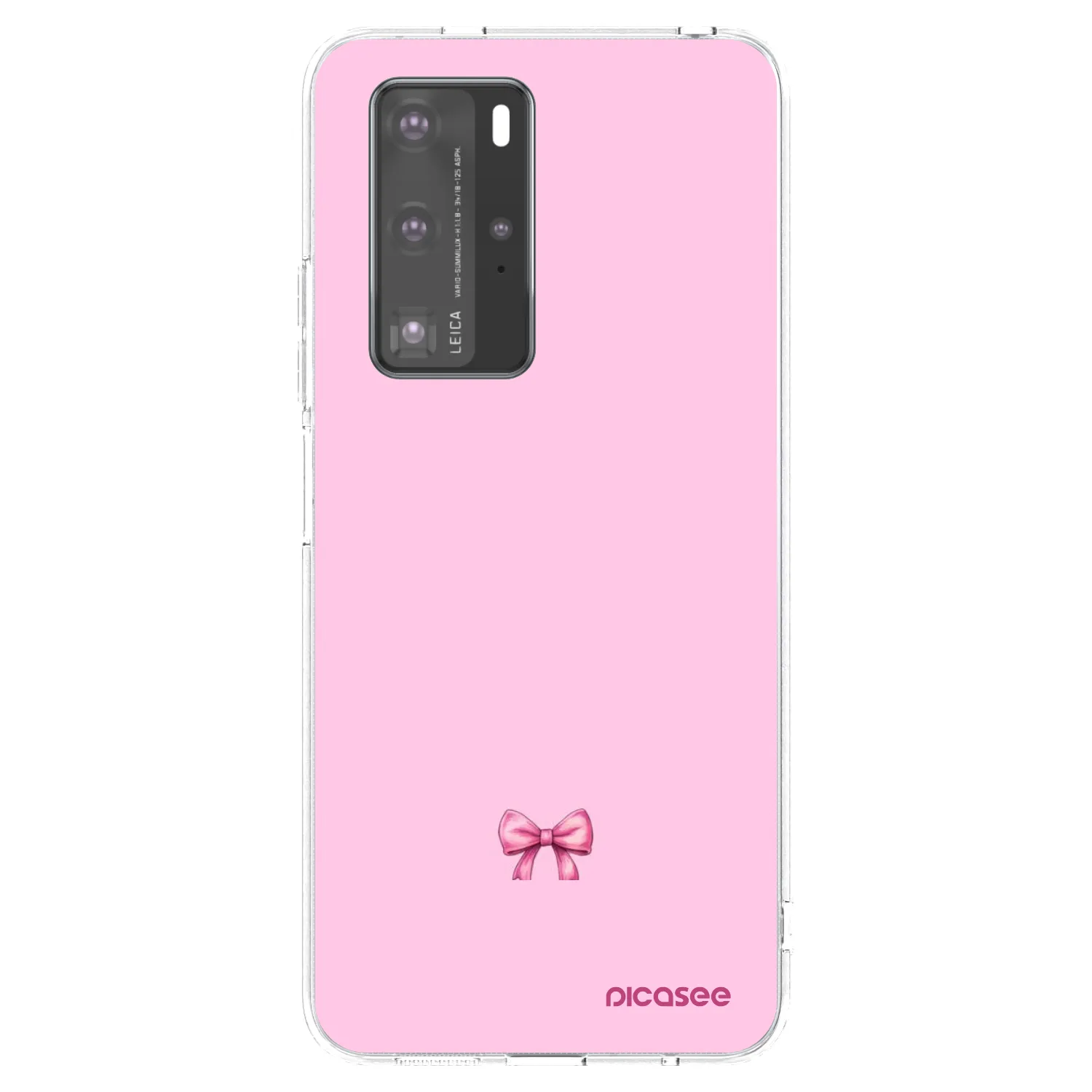 Picasee silikonski prozorni ovitek za Huawei P40 Pro - Blush bow