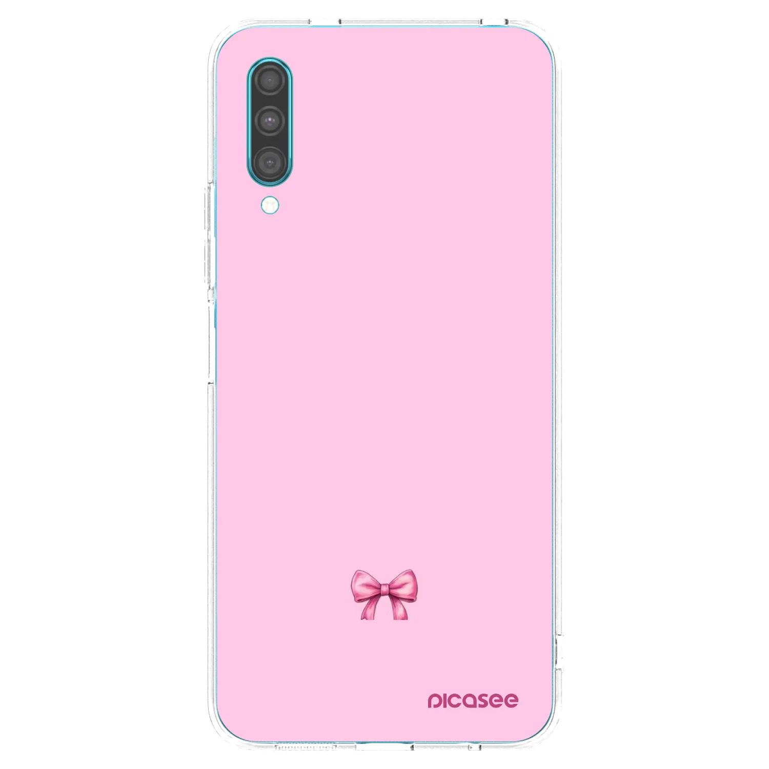 Picasee silikonski prozorni ovitek za Samsung Galaxy A30s A307F - Blush bow