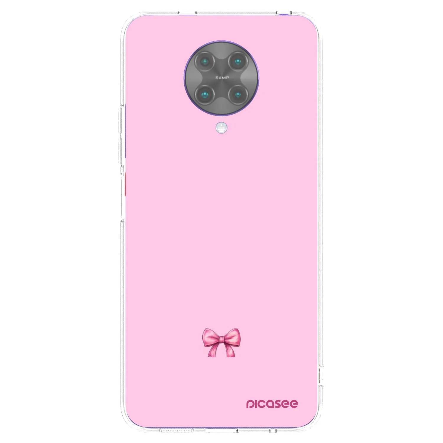 Picasee silikonski prozorni ovitek za Xiaomi Poco F2 Pro - Blush bow