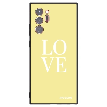 Picasee silikonski črni ovitek za Samsung Galaxy Note 20 Ultra - Love