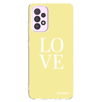 Picasee silikonski prozorni ovitek za Samsung Galaxy A32 5G A326B - Love