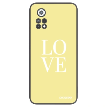 Picasee silikonski črni ovitek za Xiaomi Poco X4 Pro 5G - Love