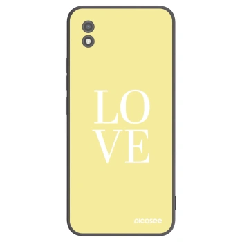 Picasee silikonski črni ovitek za Realme C11 (2021) - Love