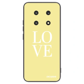 Picasee silikonski črni ovitek za Honor Magic4 Lite 5G - Love