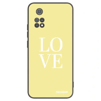 Picasee silikonski črni ovitek za Xiaomi Poco M4 Pro - Love
