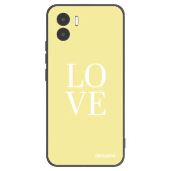 Picasee silikonski črni ovitek za Xiaomi Redmi A1 - Love