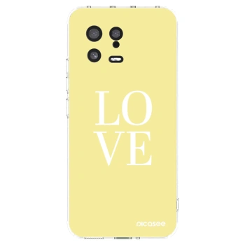 Picasee silikonski prozorni ovitek za Xiaomi 13 - Love