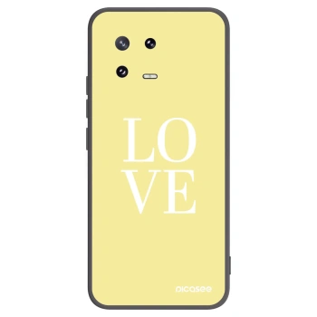 Picasee silikonski črni ovitek za Xiaomi 13 Pro - Love