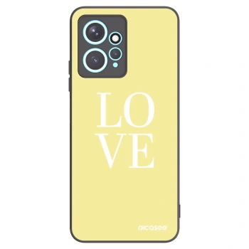 Picasee silikonski črni ovitek za Xiaomi Redmi Note 12 4G - Love