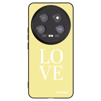 Picasee silikonski črni ovitek za Xiaomi 14 Ultra - Love