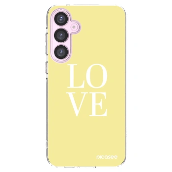 Picasee silikonski prozorni ovitek za Samsung Galaxy A55 5G A556B - Love
