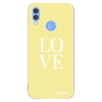 Picasee silikonski prozorni ovitek za Huawei P Smart 2019 - Love
