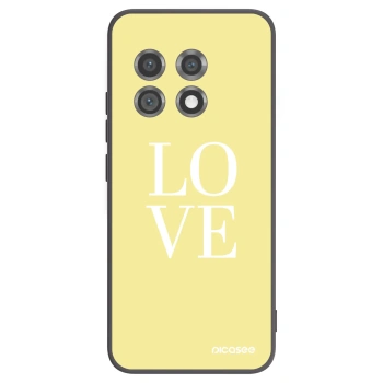 Picasee silikonski črni ovitek za OnePlus 11 5G - Love