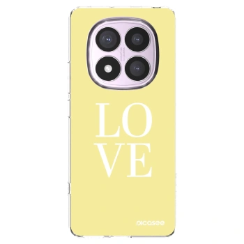 Picasee silikonski prozorni ovitek za Xiaomi Redmi Note 14 Pro 5G - Love