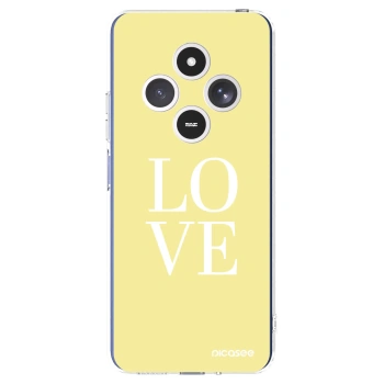 Picasee silikonski prozorni ovitek za Xiaomi Redmi 14C - Love