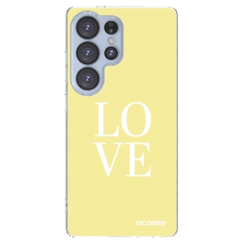 Picasee silikonski prozorni ovitek za Samsung Galaxy S25 Ultra 5G - Love