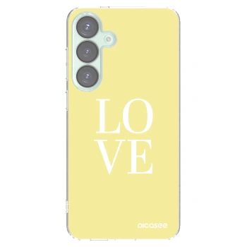 Picasee silikonski prozorni ovitek za Samsung Galaxy S25+ 5G - Love
