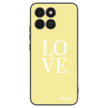 Picasee silikonski črni ovitek za Honor 200 Smart 5G - Love