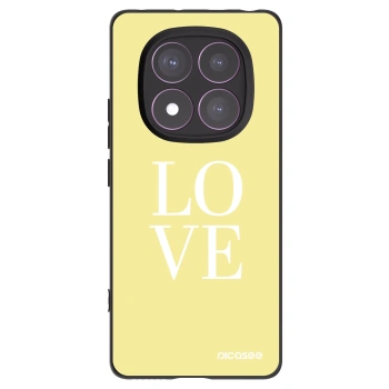 Picasee silikonski črni ovitek za Xiaomi Redmi Note 14 Pro 4G - Love
