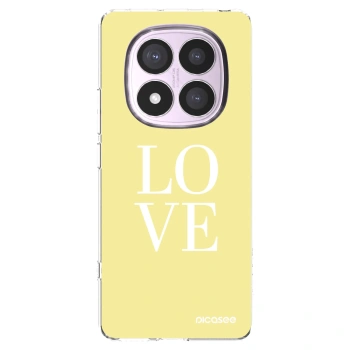 Picasee silikonski prozorni ovitek za Xiaomi Redmi Note 14 Pro 4G - Love