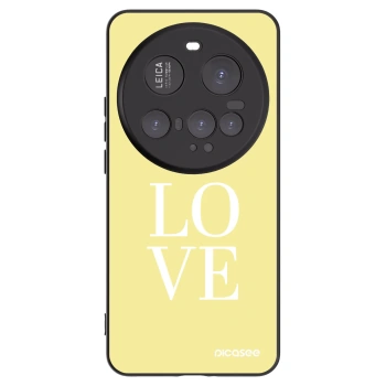 Picasee silikonski črni ovitek za Xiaomi 15 Ultra - Love