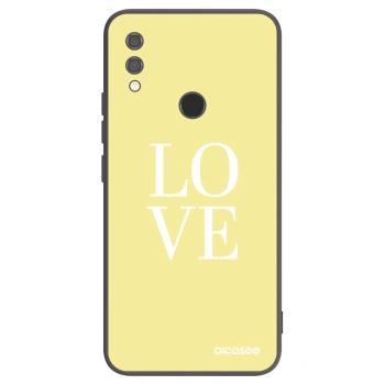 Picasee silikonski črni ovitek za Xiaomi Redmi Note 7 - Love