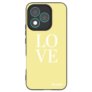 Picasee silikonski črni ovitek za Honor 400 Lite 5G - Love