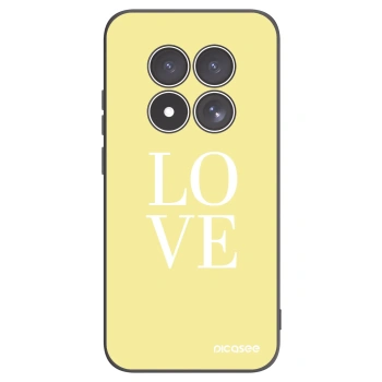 Picasee silikonski črni ovitek za Xiaomi Redmi Note 15 Pro 4G - Love