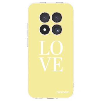 Picasee silikonski prozorni ovitek za Xiaomi Redmi Note 15 Pro 4G - Love