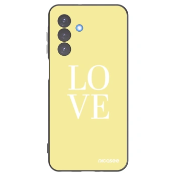 Picasee silikonski črni ovitek za Samsung Galaxy A17 5G - Love
