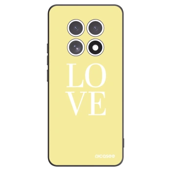 Picasee silikonski črni ovitek za Xiaomi Redmi Note 15 - Love