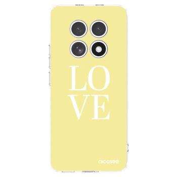 Picasee silikonski prozorni ovitek za Xiaomi Redmi Note 15 - Love
