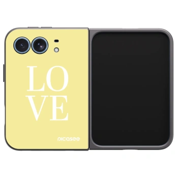Picasee silikonski črni ovitek za Apple iPhone Duo - Love