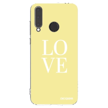 Picasee silikonski prozorni ovitek za Honor 20 Lite - Love