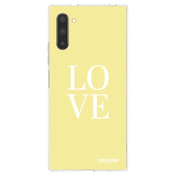 Picasee silikonski prozorni ovitek za Samsung Galaxy Note 10 N970F - Love