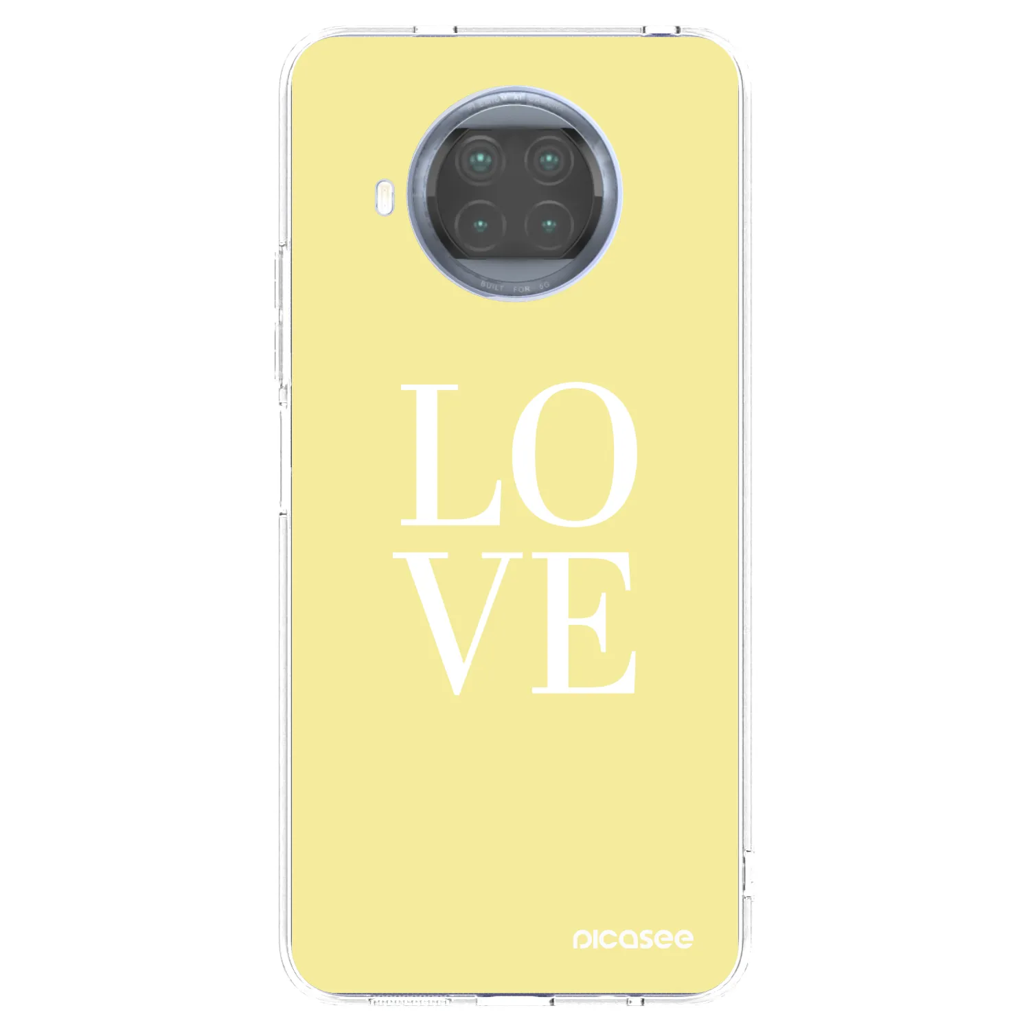 Picasee silikonski prozorni ovitek za Xiaomi Mi 10T Lite - Love