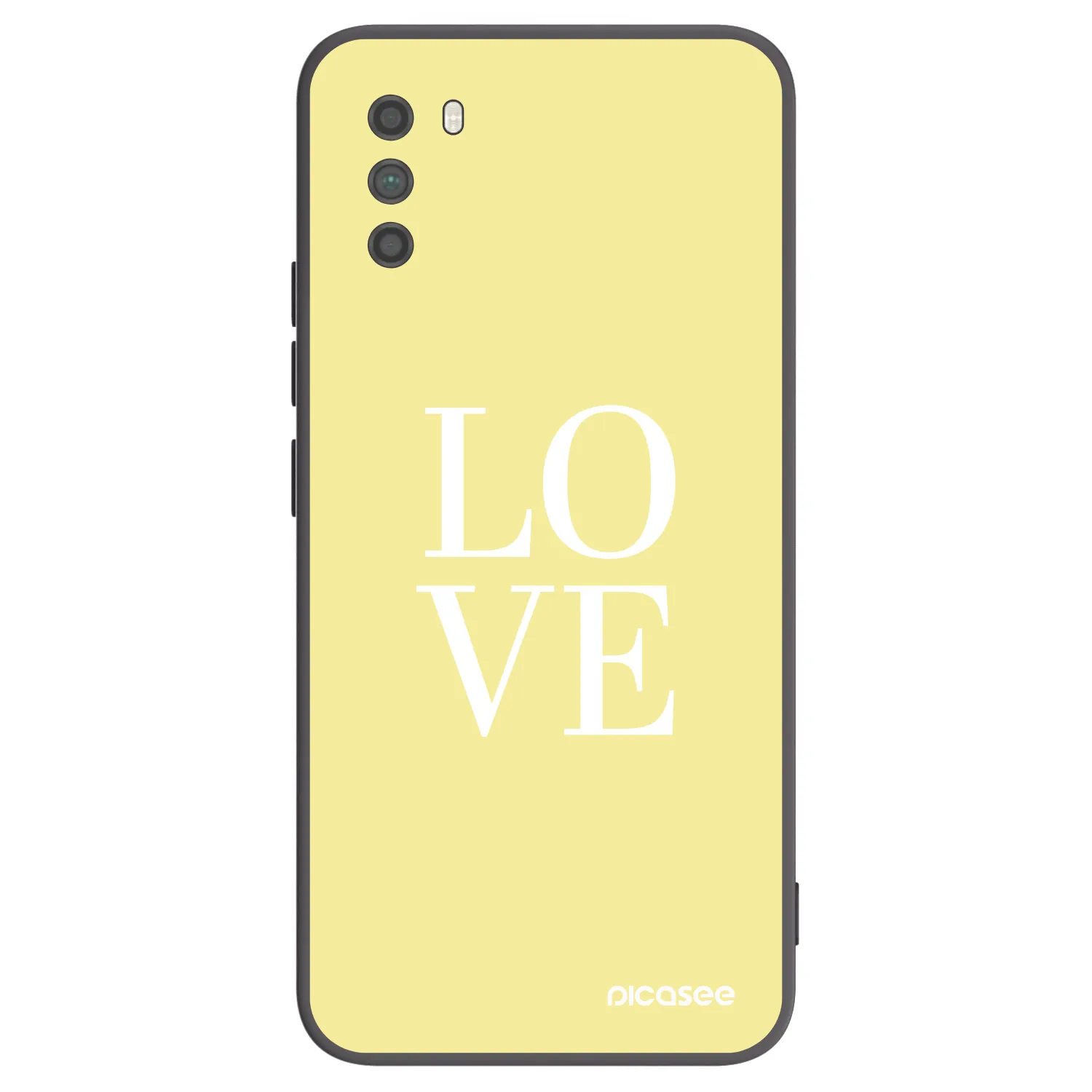 Picasee silikonski črni ovitek za Xiaomi Poco M3 - Love