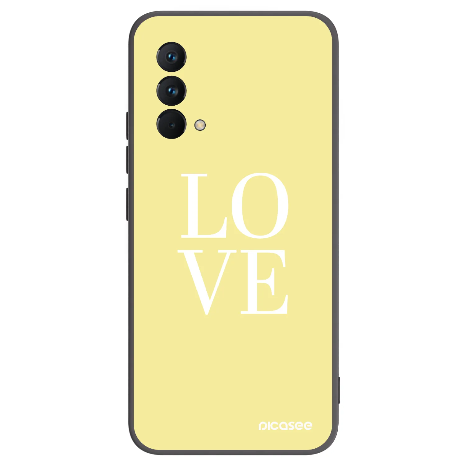 Picasee silikonski črni ovitek za Realme GT Master Edition 5G - Love
