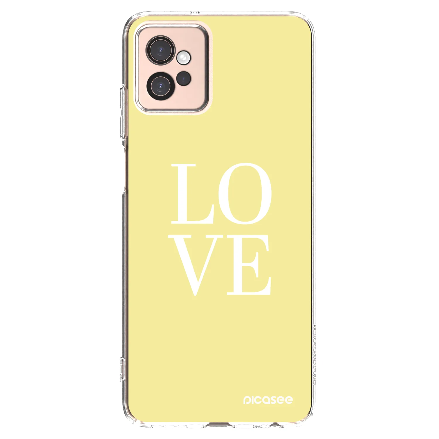 Picasee silikonski prozorni ovitek za Motorola Moto G32 - Love