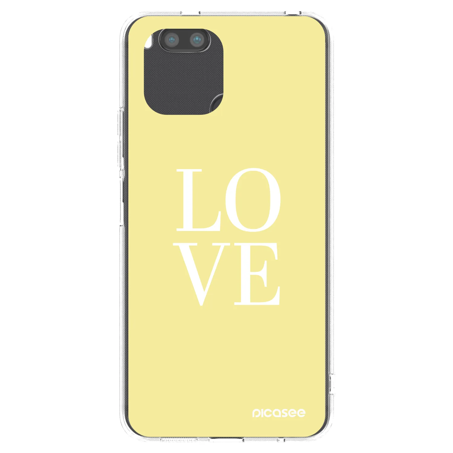 Picasee silikonski prozorni ovitek za Xiaomi Redmi A1 - Love