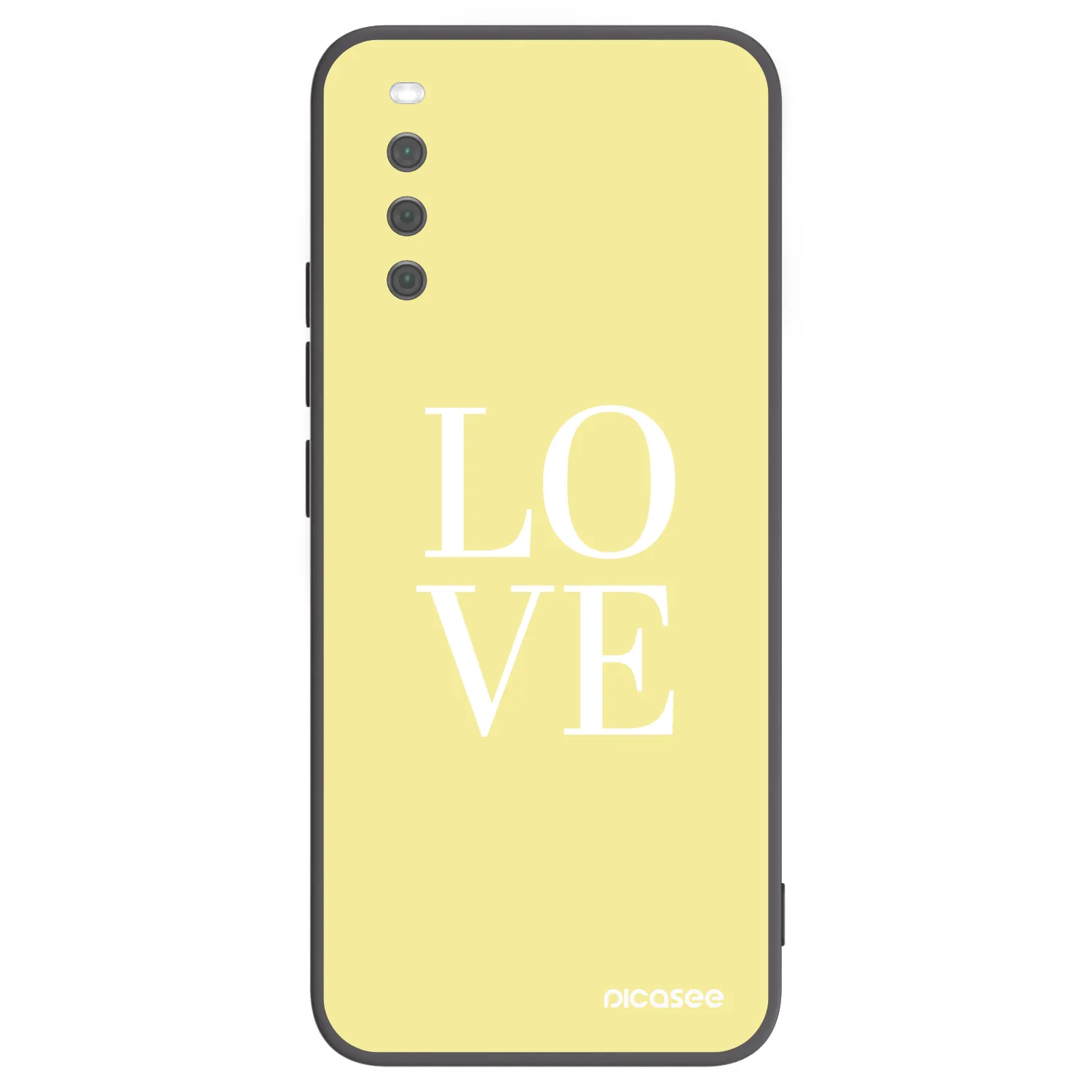 Picasee silikonski črni ovitek za Sony Xperia 10 III - Love