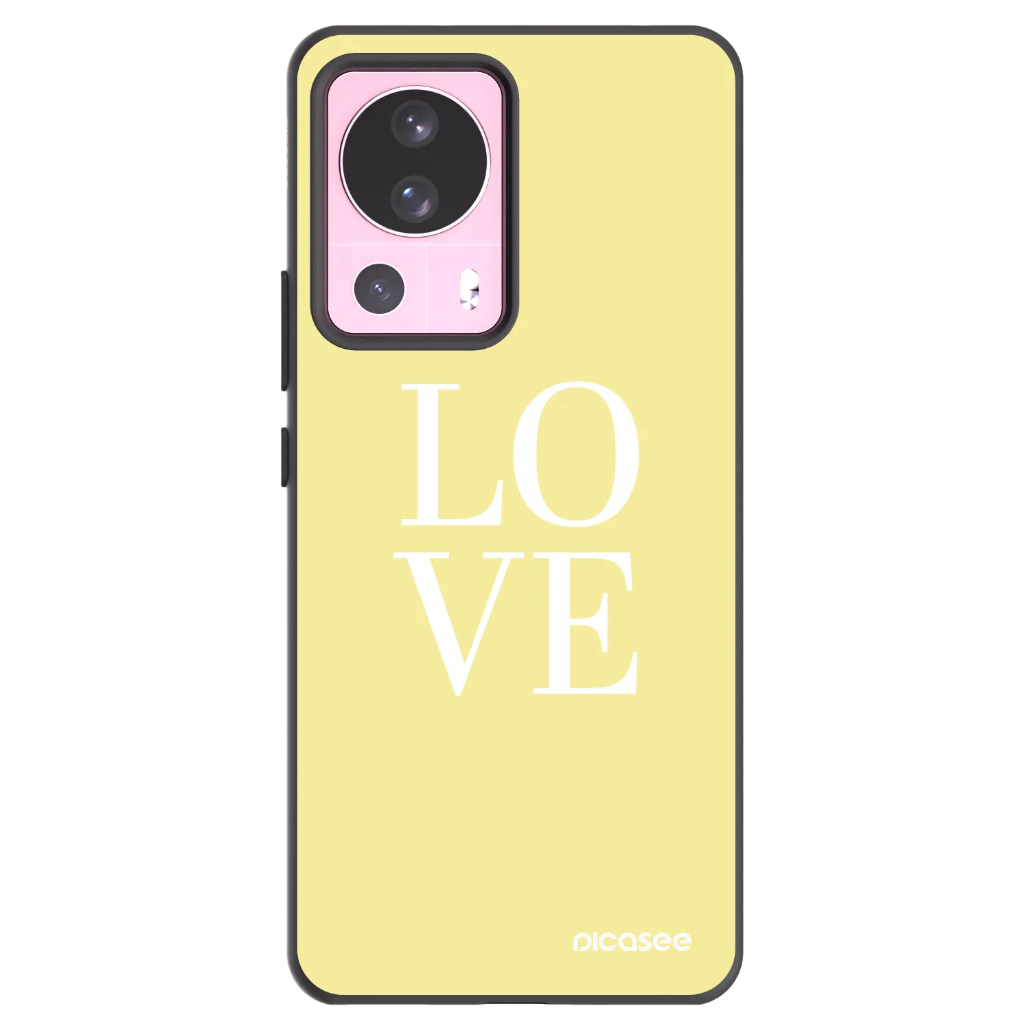 Picasee silikonski črni ovitek za Xiaomi 13 Lite - Love