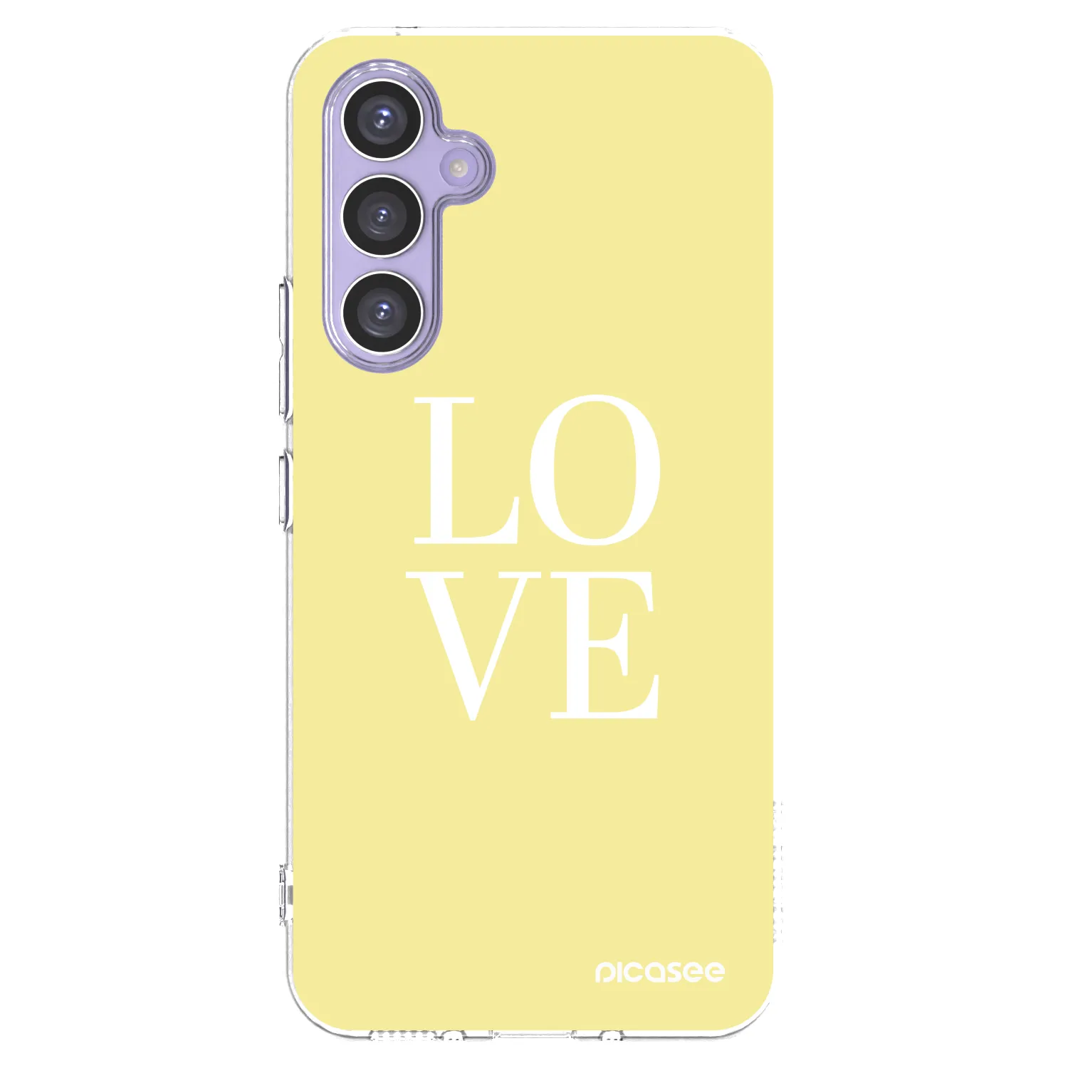 Picasee silikonski prozorni ovitek za Samsung Galaxy A54 5G A546B - Love