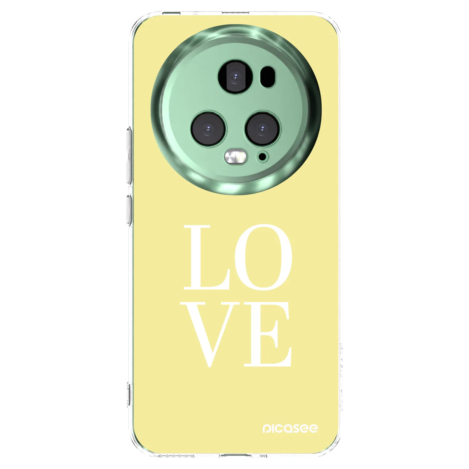 Picasee silikonski prozorni ovitek za Honor Magic5 Pro - Love